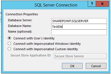 Enter the Credentials to SQL Server